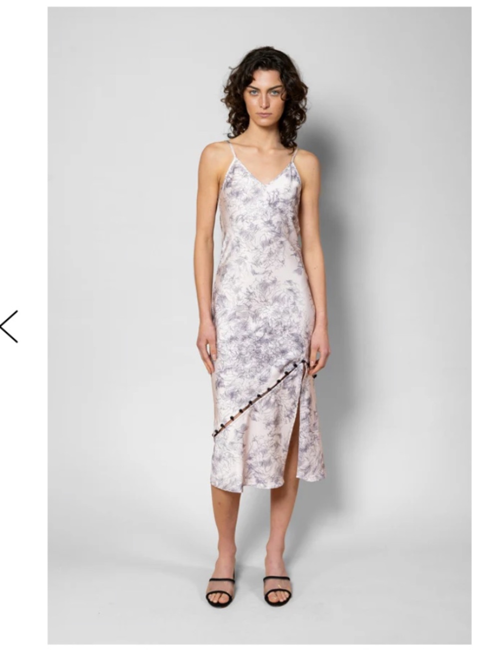 Christina Karin GARFIELD FLORAL SLIP DRESS